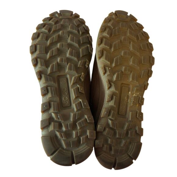 Ecco Womens Exostrike Leather Hiking Ankle Boot Size 39 (8-8.5 US) Morel Outdoor - Picture 6 of 7